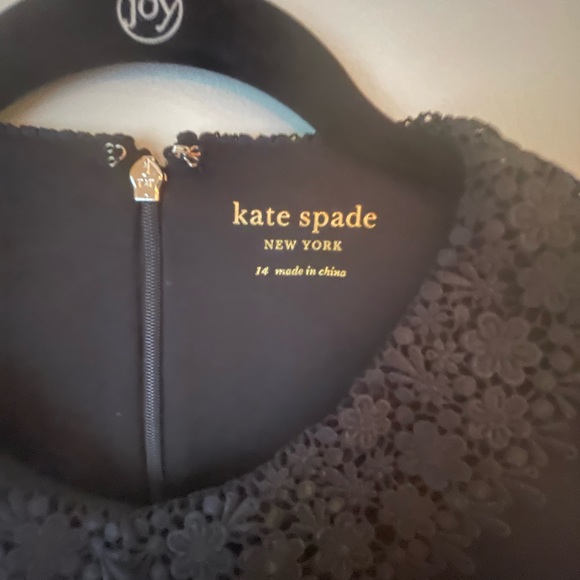 Kate Spade Sleeveless Black Dress Size 14. - Picture 4 of 5